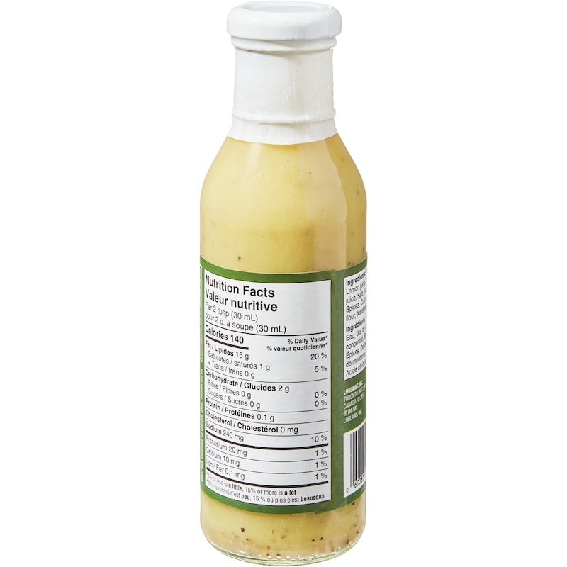 Lemon Garlic Vinaigrette