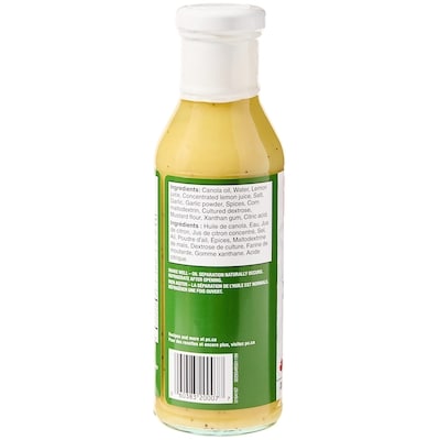Vinaigrette citron et ail