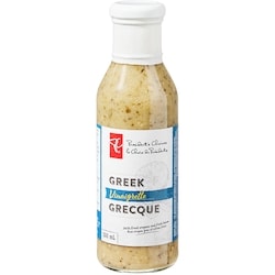 le Choix du Président Vinaigrette grecque 350 ml, 1,14 $/100ml