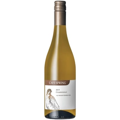 CAVE SPRING 2019 Chardonnay Wine (ID required at pick-up) 750 ml, $2.60/100ml