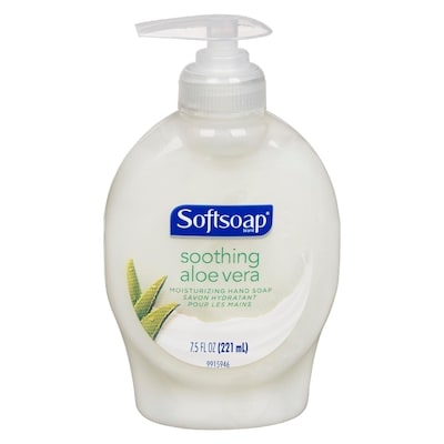 Softsoap Pompe De Savon Liquide Pour Les Mains Soothing Aloe Vera 221 ml, 1,13 $/100ml