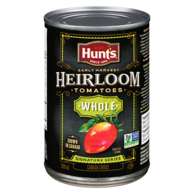Hunt's Heirloom Whole Tomato 398 ml, $0.75/100ml