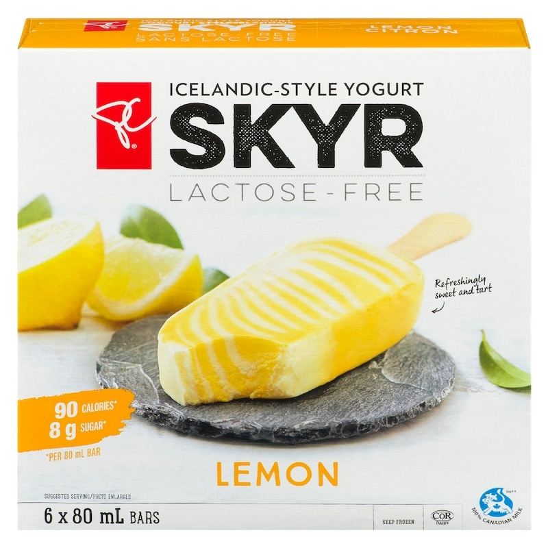 President's Choice Lemon Skyr Icelandic-Style Lactose Free Frozen
