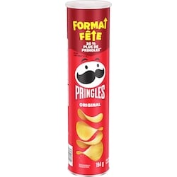 Pringles Méga boîte de croustilles Original 194 g, 2,06 $/100g