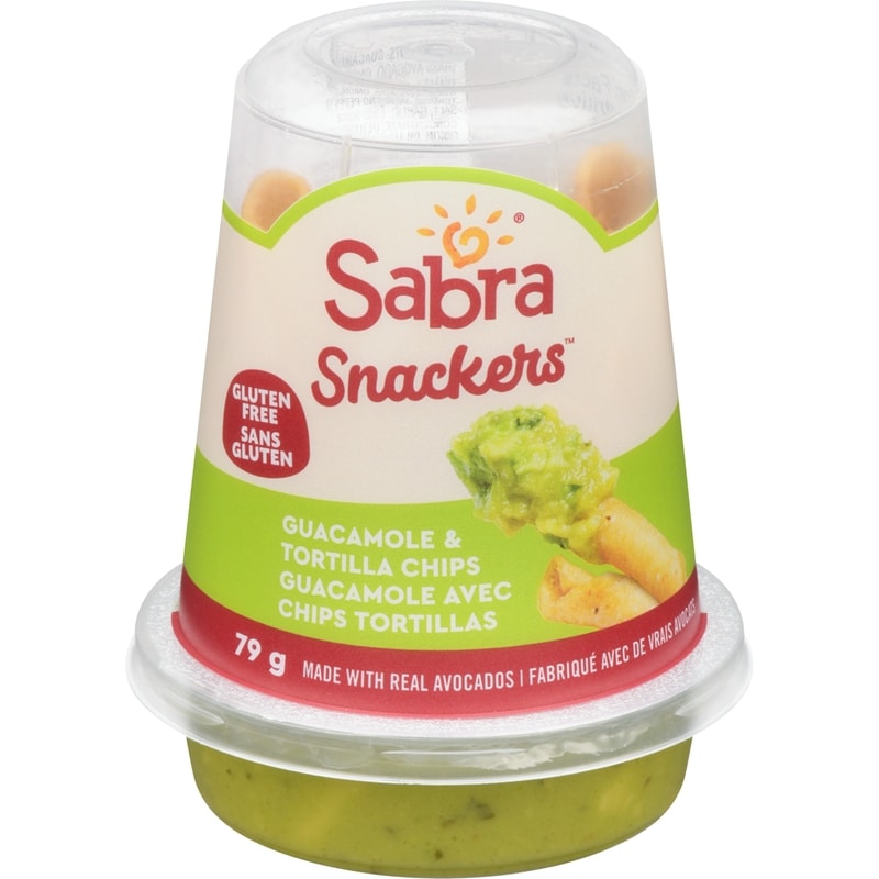 Guacamole with Tostitos Rolls! Tortilla Chips