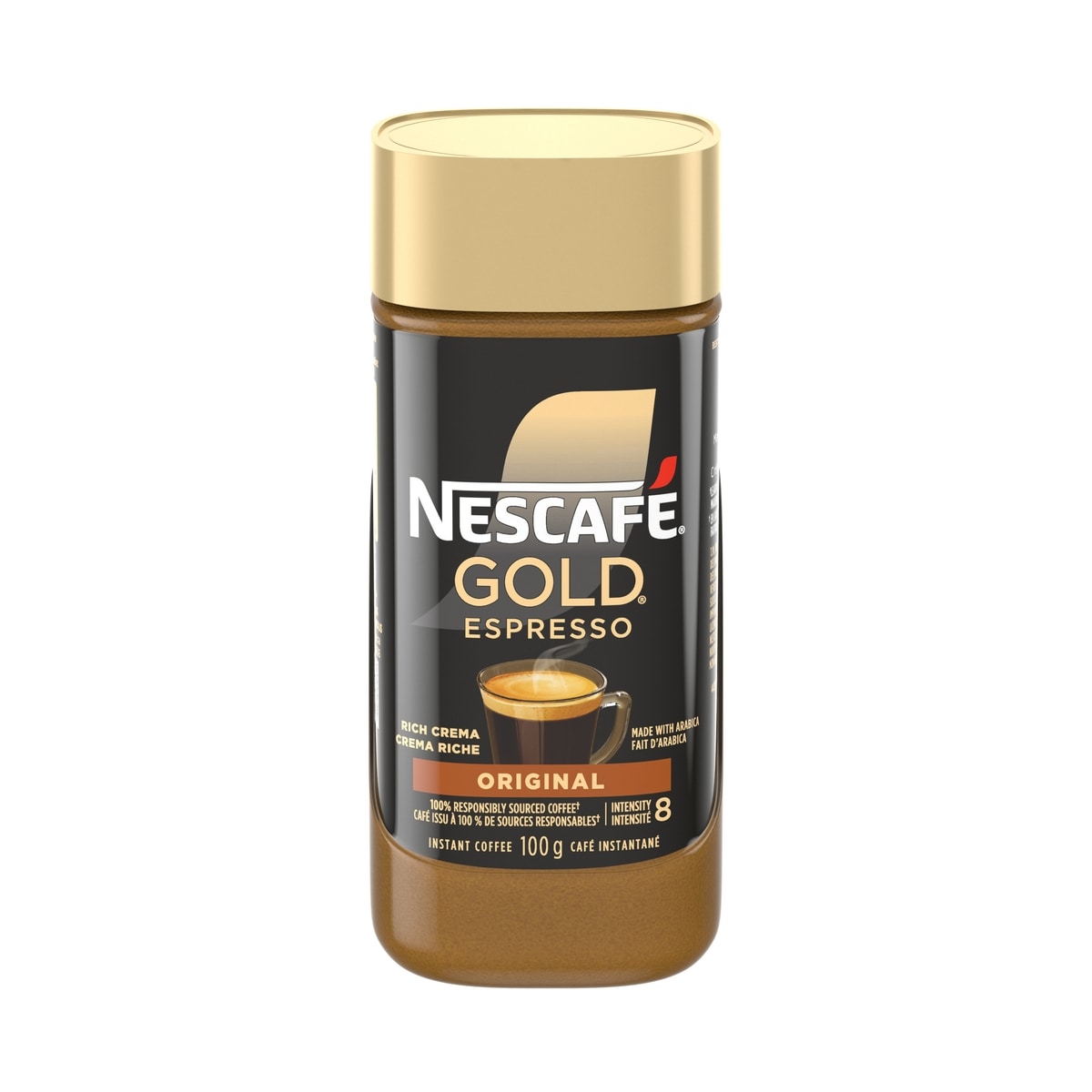 Nescafé Gold Espresso Premium Instant Coffee Rich Crema
