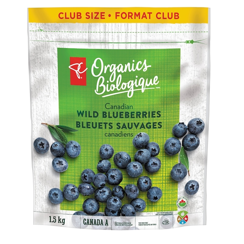 Frozen Wild Blueberries, Club Pack