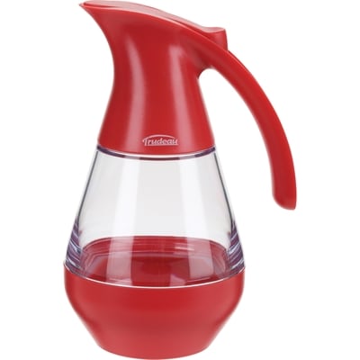 Trudeau Pot à sirop, 19 oz rouge 1 ea, 17,00 $/1ch