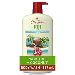 Body Wash for Men Fiji with Palm Tree Scent Inspired by Nature