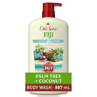 Old Spice Body Wash for Men Fiji with Palm Tree Scent Inspired by Nature 887 ml, $1.64/100ml