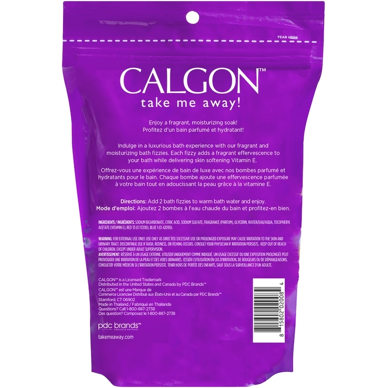 Moisturizing Bath Soak Fizzies Bombs, Lavender & Honey