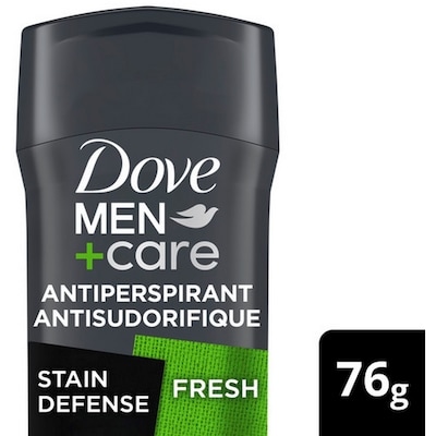 Dove Antisudorifique pour 72 h de protection Stain Defense 76 g, 12,88 $/100g