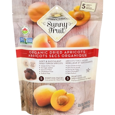 null Organic Dried Apricots 250 g, $3.20/100g