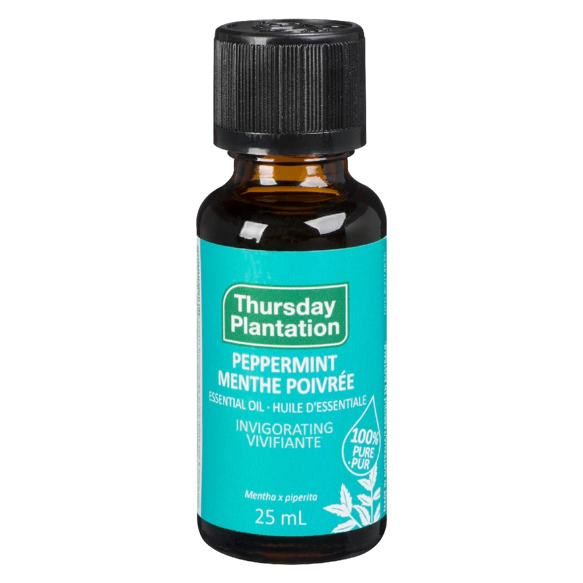 Thursday’s Plantation Huile d'Essentiale Menthe Poivrée 25 ml, 79,96 $/100ml