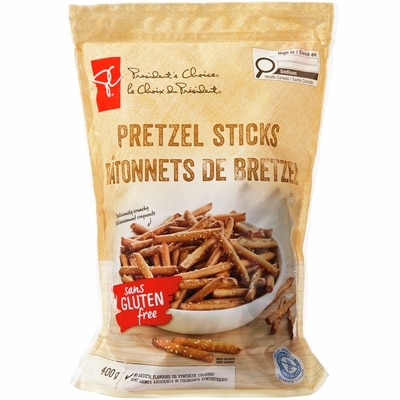 le Choix du Président Bâtonnets de bretzel 400 g, 2,25 $/100g
