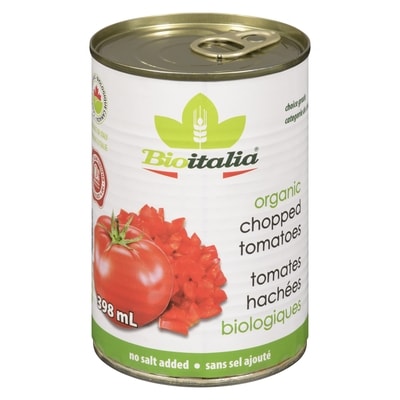 Bioitalia Organic Chopped Tomatoes 398 ml, $0.95/100ml