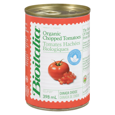 Bioitalia Tomates Hachées Biologiques 398 ml, 0,75 $/100ml