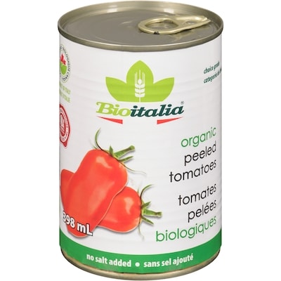 Bioitalia Organic Peeled Tomatoes 398 ml, $0.88/100ml