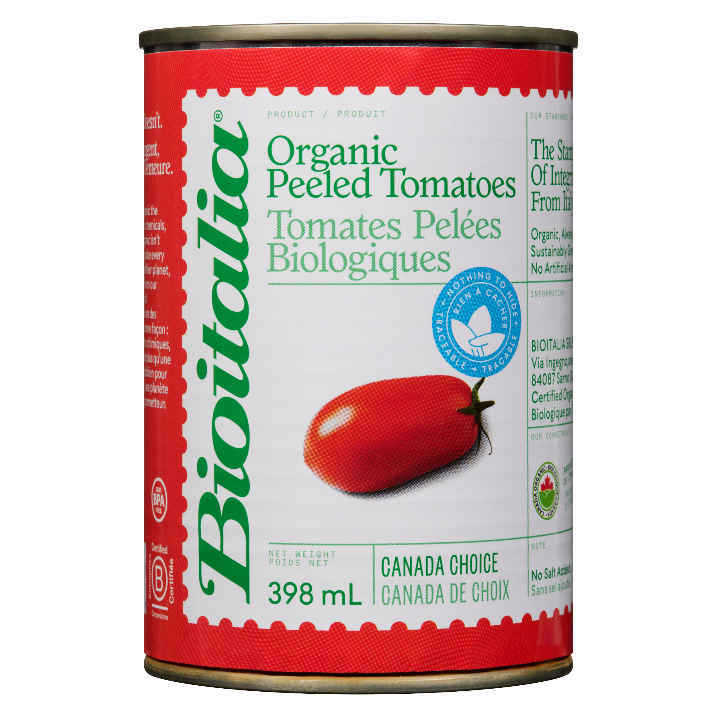Organic Peeled Tomatoes