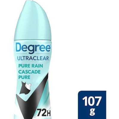 Degree UltraClear Antisudorifique en Vaporisateur, Cascade Pure 107 g, 7,47 $/100g