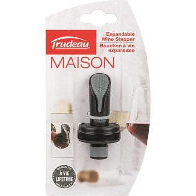 Trudeau Expandable Wine Stopper 1 ea, $8.00/1ea