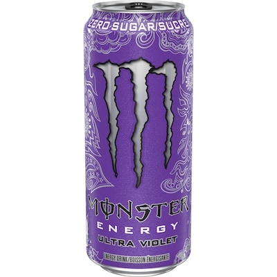Monster Energy Ultra Violet 473 ml, 0,63 $/100ml