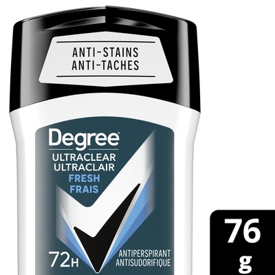 Degree Ultraclear Black + White Antiperspirant Fresh 72h 107 g, $6.58/100g