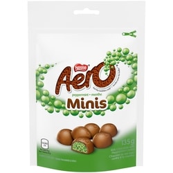 Nestlé Aero Peppermint Milk Chocolate Minis 135 g, $3.55/100g