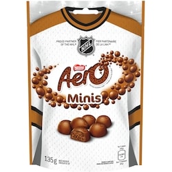 Nestlé Aero Chocolat Au Lait Minis 135 g, 5,18 $/100g