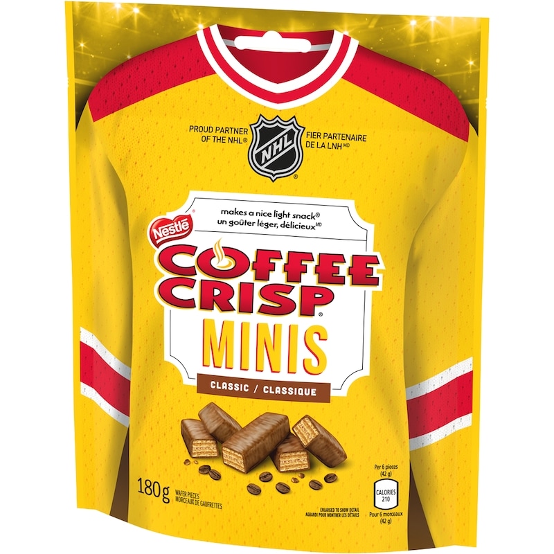 Coffee Crisp Minis Classic Chocolate Wafer Bars Pouch