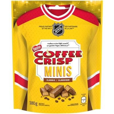 Nestlé Coffee Crisp Minis Gaufrette Classique 180 g, 3,06 $/100g
