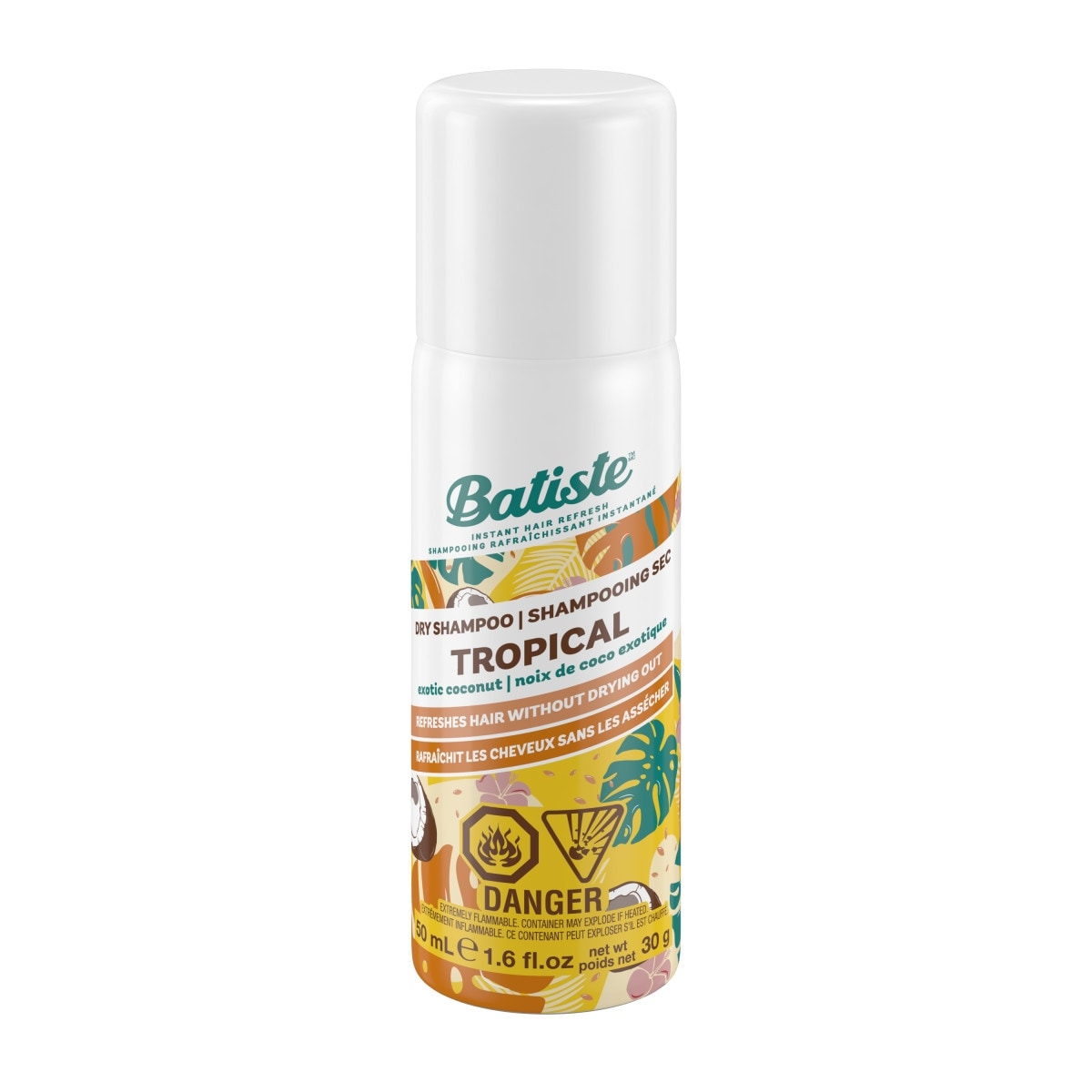 Batiste Shampoing sec Tropical mini 50 ml, 14,74 $/100ml