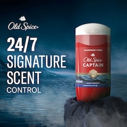 Old Spice Red Collection Deodorant for Men, Captain Scent - 85 g