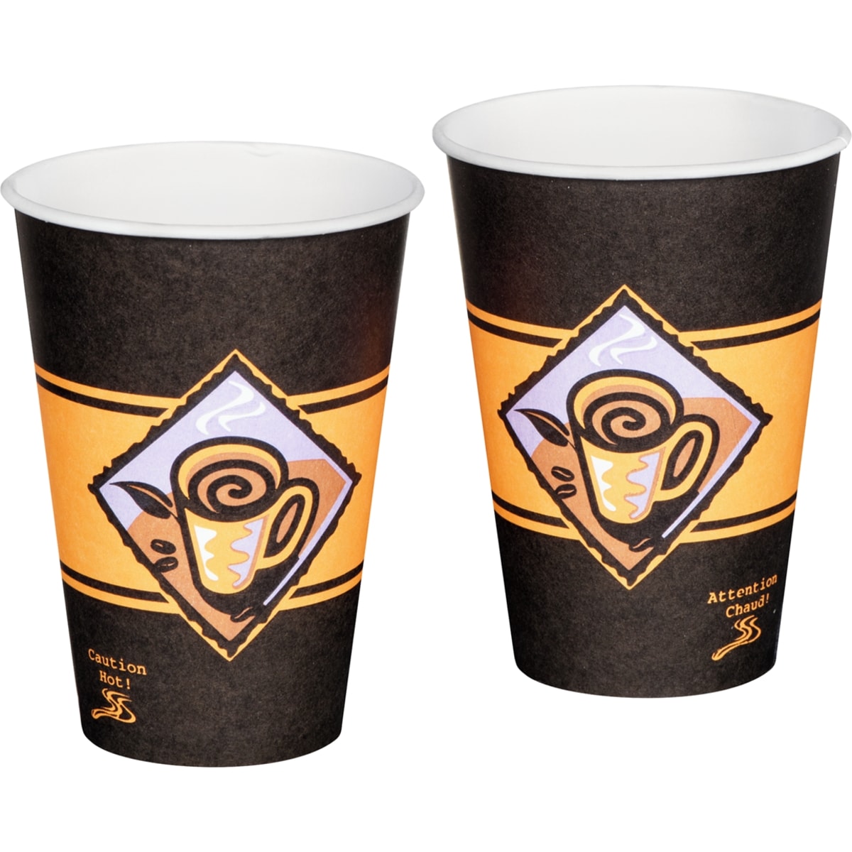 Genpak Tasse de 12 oz Café Gourmet 50 ea, 0,14 $/1ch
