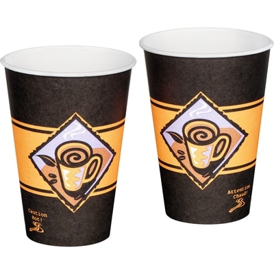 Genpak Tasse de 12 oz Café Gourmet 50 ea, 0,14 $/1ch