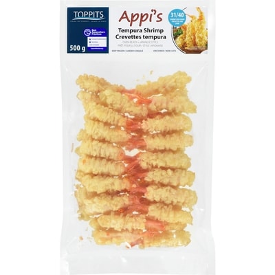 Toppits Tempura Shrimp, Oven Ready 500 g, $2.80/100g