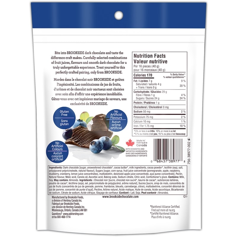 Dark Chocolate Acai & Blueberry