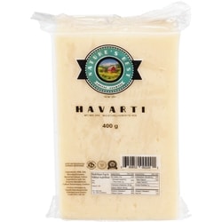 Nature’s Best Havarti fromage 400 g, 3,75 $/100g