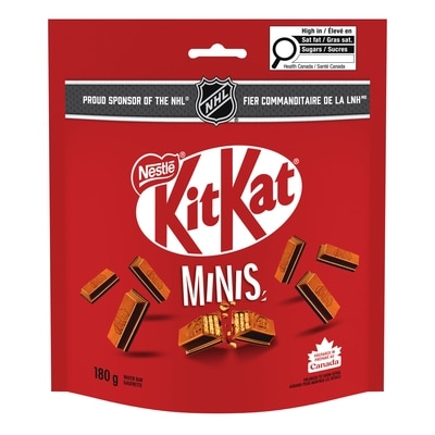 Nestlé KitKat Minis Classic Wafer Bars Pouch 180 g, $3.06/100g