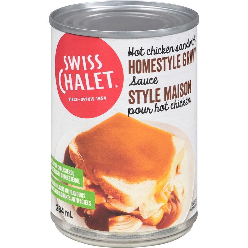 SwissChalet Sauce Hot Chicken Sandwich Homestyle Gravy
