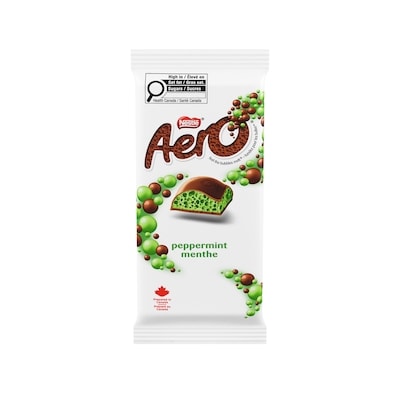Aero Aero Barre De Chocolat Menthe 95 g, 2,89 $/100g