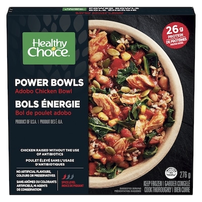 Healthy Choice Bols Énergie, bol de poulet adobo 276 g, 2,89 $/100g