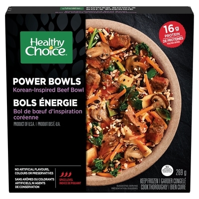 Healthy Choice Power Bowls Korean-Inspired Beef Bowl 269 g, $2.97/100g