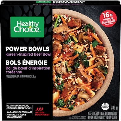 Healthy Choice Power Bowls Korean-Inspired Beef 269 g, $2.97/100g