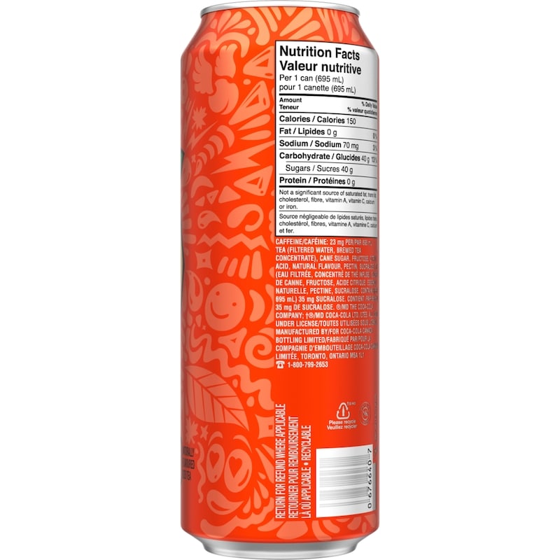 Iced Tea Peach Party Can