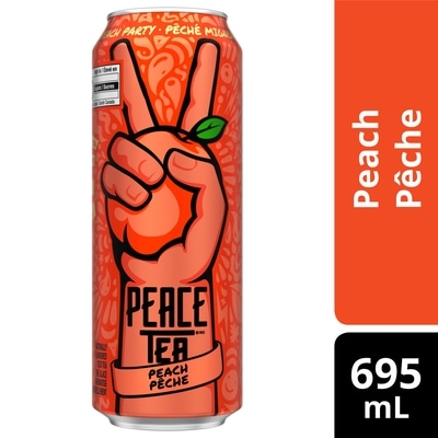 Peace Tea Thé Glacé Péché mignon Cannette 695 ml, 0,33 $/100ml