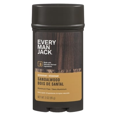 Every Man Jack Deodorant Sandalwood 85 g, $11.75/100g