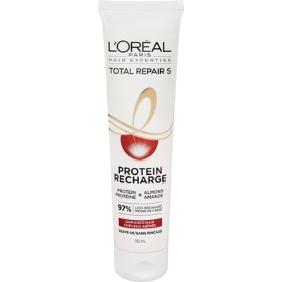 L'Oreal Paris Hair Expertise Total Repair 5 Protein Recharge Leave-In Extremely Damaged Hair 150 ml, $4.66/100ml