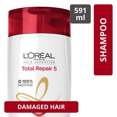 L'Oreal Paris Hair Expertise Shampoo Total Repair 591 ml, $2.03/100ml