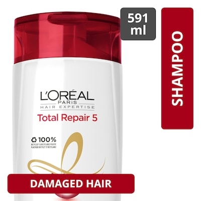 L'Oreal Paris Hair Expertise Shampoo Total Repair 591 ml, $2.03/100ml
